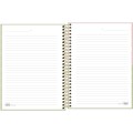 Foto ilustrativa Caderno Espiral Capa Dura Colegial 1 Matéria Scarlet 80 Folhas