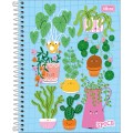 Foto ilustrativa Caderno Espiral Capa Dura Colegial 1 Matéria Spice 80 Folhas
