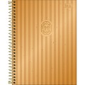 Foto ilustrativa Caderno Espiral Capa Dura Colegial 1 Matéria West Village Metalizado 80 Folhas