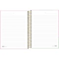 Foto ilustrativa Caderno Espiral Capa Dura Colegial 10 Matérias Happy 160 Folhas