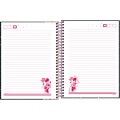 Foto ilustrativa Caderno Espiral Capa Dura Colegial 10 Matérias Minnie 160 Folhas