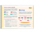 Foto ilustrativa Caderno Espiral Capa Dura Meia Pauta Ampliada Tilibra Neuro 40 Folhas