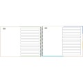 Foto ilustrativa Caderno Espiral Capa Dura Meia Pauta Ampliada Tilibra Neuro 40 Folhas