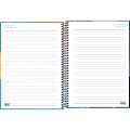 Foto ilustrativa Caderno Espiral Capa Dura Universitário 1 Matéria D+ 96 Folhas