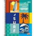 Foto ilustrativa Caderno Espiral Capa Dura Universitário 1 Matéria D+ 96 Folhas