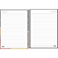 Foto ilustrativa Caderno Espiral Capa Dura Universitário 1 Matéria Hot Wheels Fit 80 Folhas