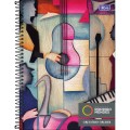 Foto ilustrativa Caderno Espiral Capa Dura Universitário 1 Matéria Instituto Rodrigo Mendes 80 Folhas