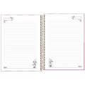 Foto ilustrativa Caderno Espiral Capa Dura Universitário 1 Matéria Minnie 80 Folhas - Capa Fun with Minnie