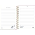 Foto ilustrativa Caderno Espiral Capa Dura Universitário 1 Matéria Purrfect Cats 80 Folhas