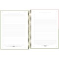 Foto ilustrativa Caderno Espiral Capa Dura Universitário 1 Matéria Scarlet 80 Folhas