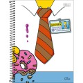 Foto ilustrativa Caderno Espiral Capa Dura Universitário 1 Matéria Simpsons 80 Folhas