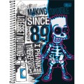 Foto ilustrativa Caderno Espiral Capa Dura Universitário 1 Matéria Simpsons 80 Folhas