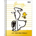 Foto ilustrativa Caderno Espiral Capa Dura Universitário 1 Matéria Snoopy 80 Folhas