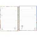 Foto ilustrativa Caderno Espiral Capa Dura Universitário 1 Matéria Snoopy Core 80 Folhas