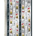 Foto ilustrativa Caderno Espiral Capa Dura Universitário 1 Matéria Snoopy Core 80 Folhas