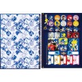 Foto ilustrativa Caderno Espiral Capa Dura Universitário 1 Matéria Sonic 80 Folhas