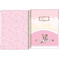 Foto ilustrativa Caderno Espiral Capa Dura Universitário 1 Matéria Tokidoki Donutella 80 Folhas