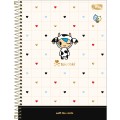 Foto ilustrativa Caderno Espiral Capa Dura Universitário 1 Matéria Tokidoki Moofia 80 Folhas