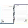 Foto ilustrativa Caderno Espiral Capa Dura Universitário 1 Matéria Toy Story 80 Folhas