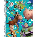 Foto ilustrativa Caderno Espiral Capa Dura Universitário 1 Matéria Toy Story 80 Folhas
