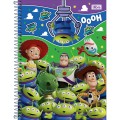 Foto ilustrativa Caderno Espiral Capa Dura Universitário 1 Matéria Toy Story 80 Folhas