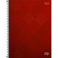 Foto ilustrativa Caderno Espiral Capa Dura Universitário 1 Matéria Zip 80 Folhas