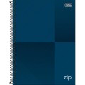 Foto ilustrativa Caderno Espiral Capa Dura Universitário 1 Matéria Zip 80 Folhas