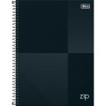 Foto ilustrativa Caderno Espiral Capa Dura Universitário 1 Matéria Zip 80 Folhas