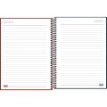 Foto ilustrativa Caderno Espiral Capa Dura Universitário 1 Matéria Zip 96 Folhas