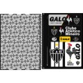 Foto ilustrativa Caderno Espiral Capa Dura Universitário 10 Matérias Atlético Mineiro 160 Folhas