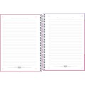Foto ilustrativa Caderno Espiral Capa Dura Universitário 10 Matérias Cind 160 Folhas