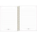 Foto ilustrativa Caderno Espiral Capa Dura Universitário 10 Matérias Jolie 160 Folhas