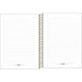 Foto ilustrativa Caderno Espiral Capa Dura Universitário 10 Matérias Jolie 160 Folhas