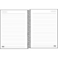 Foto ilustrativa Caderno Espiral Capa Dura Universitário 10 Matérias Like+ Masculino 200 Folhas