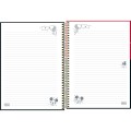 Foto ilustrativa Caderno Espiral Capa Dura Universitário 10 Matérias Mickey 160 Folhas