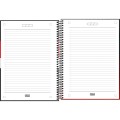 Foto ilustrativa Caderno Espiral Capa Dura Universitário 10 Matérias São Paulo 160 Folhas