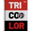 Foto ilustrativa Caderno Espiral Capa Dura Universitário 10 Matérias São Paulo 160 Folhas