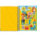 Foto ilustrativa Caderno Espiral Capa Dura Universitário 10 Matérias Simpsons 160 Folhas