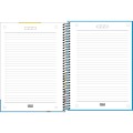 Foto ilustrativa Caderno Espiral Capa Dura Universitário 10 Matérias Simpsons 160 Folhas