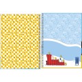 Foto ilustrativa Caderno Espiral Capa Dura Universitário 10 Matérias Snoopy 160 Folhas