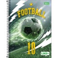 Foto ilustrativa Caderno Espiral Capa Dura Universitário 12 Matérias Like+ Masculino 240 Folhas