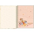 Foto ilustrativa Caderno Espiral Capa Dura Universitário 12 Matérias Pooh 192 Folhas