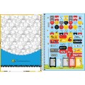 Foto ilustrativa Caderno Espiral Capa Dura Universitário 12 Matérias Snoopy 192 Folhas