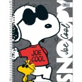 Foto ilustrativa Caderno Espiral Capa Dura Universitário 12 Matérias Snoopy 192 Folhas