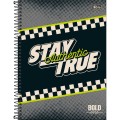 Foto ilustrativa Caderno Espiral Capa Dura Universitário 15 Matérias Bold One Masculino 240 Folhas