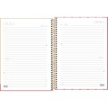 Foto ilustrativa Caderno Espiral Capa Dura Universitário 15 Matérias Brownie 240 Folhas