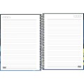 Foto ilustrativa Caderno Espiral Capa Dura Universitário 15 Matérias Hype 240 Folhas