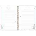 Foto ilustrativa Caderno Espiral Capa Dura Universitário 15 Matérias Love Bears 240 Folhas