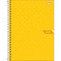 Foto ilustrativa Caderno Espiral Capa Dura Universitário 15 Matérias Lunix 240 Folhas