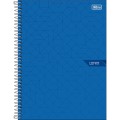 Foto ilustrativa Caderno Espiral Capa Dura Universitário 15 Matérias Lunix 240 Folhas